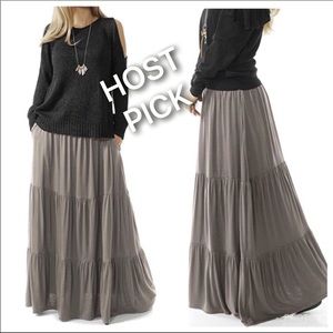 🖤SOLDOUT🖤🆕Kyleigh Boho Toffee Maxi w Pockets